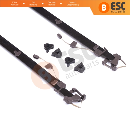 Panoramic Sliding Roof Sunroof Glass Slider Guide Repair Set for Mercedes GLE Class C292 W292 Coupe 2015-2019 2927800600 700 Length 72 cm