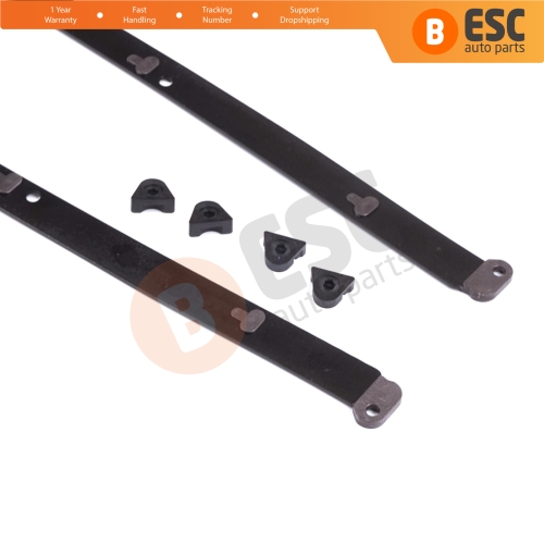 Panoramic Sliding Roof Sunroof Glass Slider Guide Repair Set for Mercedes GLE Class C292 W292 Coupe 2015-2019 2927800600 700 Length 72 cm