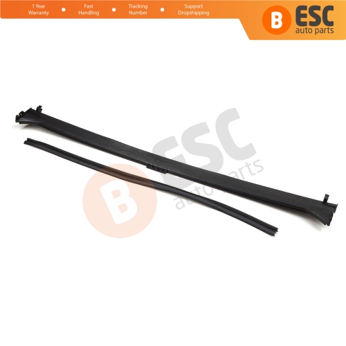 Sunroof Rain Gutter Drip Moulding for BMW 5 Series E39 1996-2003 X5 E53 2000-2006 54128203811