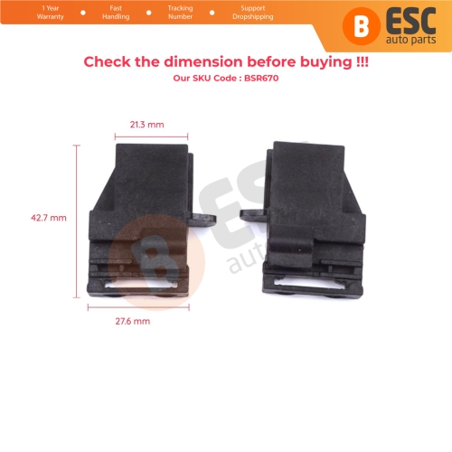 Sunroof Sun Shade Roller Blinds Fixed Buckle Clip For Honda CR-V 2017-2021 Breeze CRV RW 70800-TLY-H11