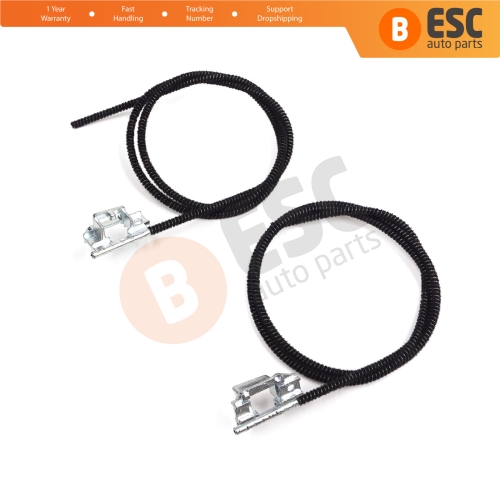 Sunroof Sliding Roof Glass Lifter Pull Cable Set Left Right for Peugeot 206 206+ 207 842461