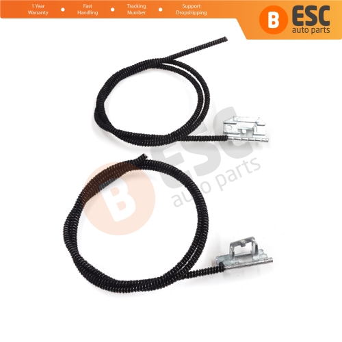 Sunroof Sliding Roof Glass Lifter Pull Cable Set Left Right for Peugeot 206 206+ 207 842461