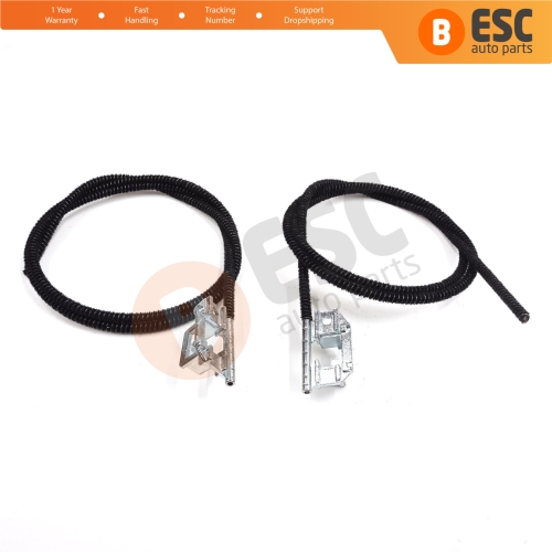 Sunroof Sliding Roof Glass Lifter Pull Cable Set Left Right for Peugeot 206 206+ 207 842461