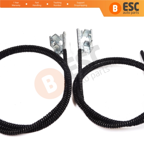 Sunroof Sliding Roof Glass Lifter Pull Cable Set Left Right for Peugeot 206 206+ 207 842461