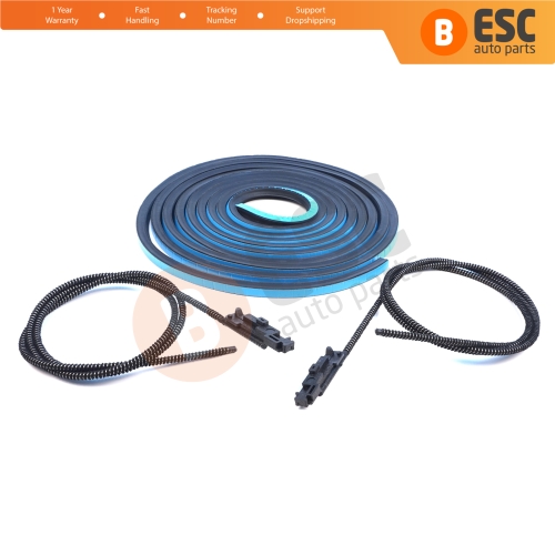 Sliding Sunroof Frame Rubber Seal 490 cm Wind Deflector Sliding Block Cable For Mercedes A B Class W169 W245 A1697800244