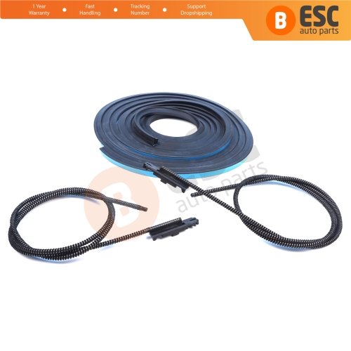 Sliding Sunroof Frame Rubber Seal 490 cm Wind Deflector Sliding Block Cable For Mercedes A B Class W169 W245 A1697800244