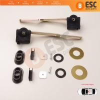 Convertible Top Lock Latch Parts Left and Right for Vauxhall Opel Holden Astra G BMW E46 E64 54347031361 54347031362