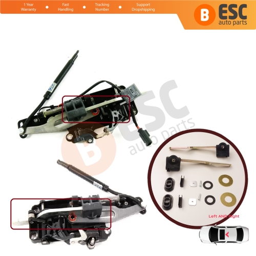 Convertible Top Lock Latch Parts Left and Right for Vauxhall Opel Holden Astra G BMW E46 E64 54347031361 54347031362