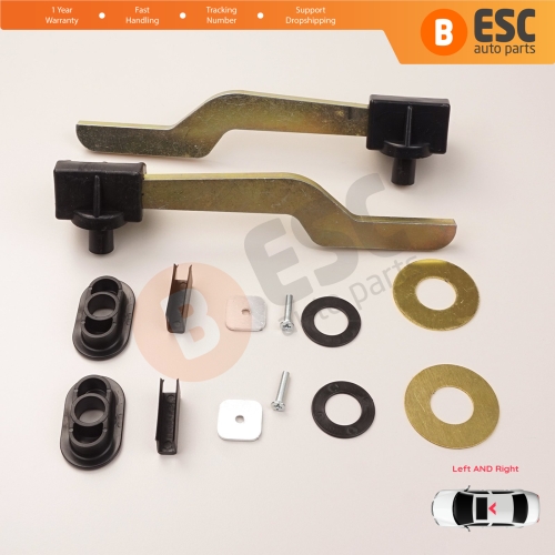 Convertible Top Lock Latch Parts Left and Right for Vauxhall Opel Holden Astra G BMW E46 E64 54347031361 54347031362