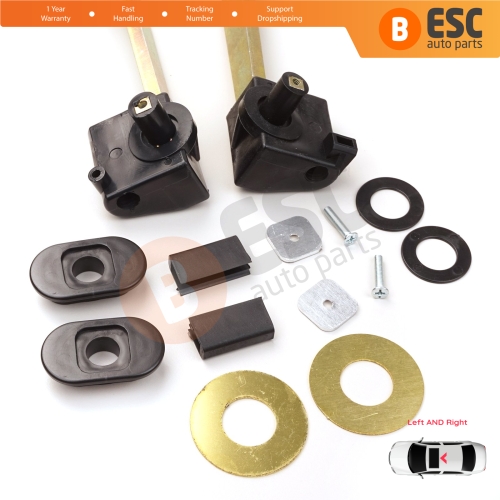 Convertible Top Lock Latch Parts Left and Right for Vauxhall Opel Holden Astra G BMW E46 E64 54347031361 54347031362