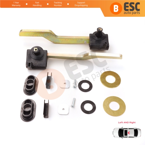 Convertible Top Lock Latch Parts Left and Right for Vauxhall Opel Holden Astra G BMW E46 E64 54347031361 54347031362