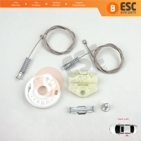 Window Regulator Repair Kit Rear Left for Vauxhall Opel Astra H A04 2004-2014 4/5 Door 13100423