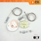 Window Regulator Repair Kit Rear Left for Vauxhall Opel Astra H A04 2004-2014 4/5 Door 13100423