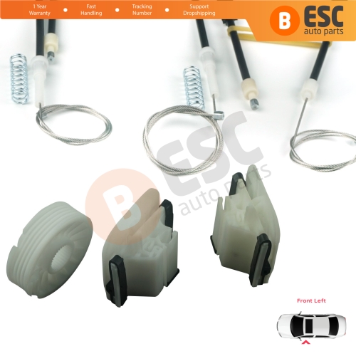 Window Regulator Repair Kit Front Left for Ford Mondeo MK4 BA7 2007-2015 4/5 Door 7571A23201