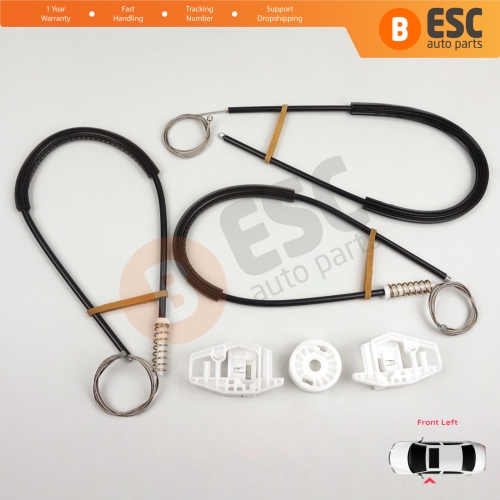 Window Regulator Repair Kit Front Left for Citroen XSara Picasso N68 1999-2010 MPV 9221ET