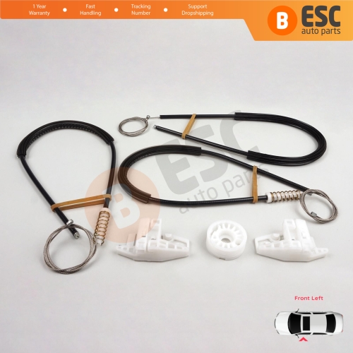 Window Regulator Repair Kit Front Left for Citroen XSara Picasso N68 1999-2010 MPV 9221ET