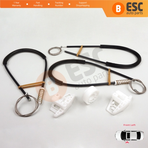 Window Regulator Repair Kit Front Left for Citroen XSara Picasso N68 1999-2010 MPV 9221ET