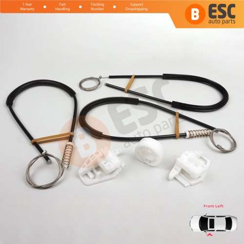 Window Regulator Repair Kit Front Left for Citroen XSara Picasso N68 1999-2010 MPV 9221ET