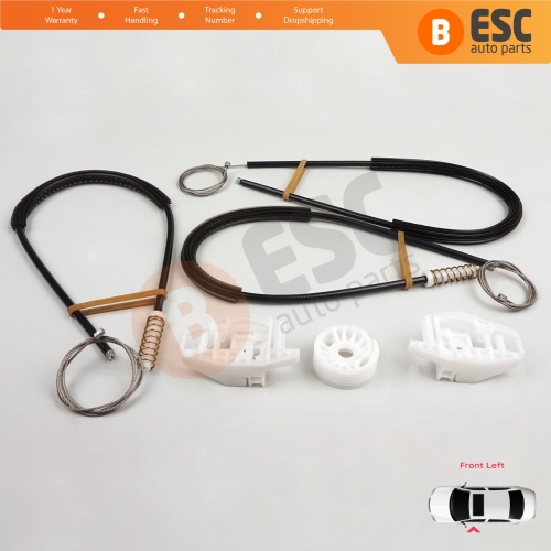 Window Regulator Repair Kit Front Left for Citroen XSara Picasso N68 1999-2010 MPV 9221ET