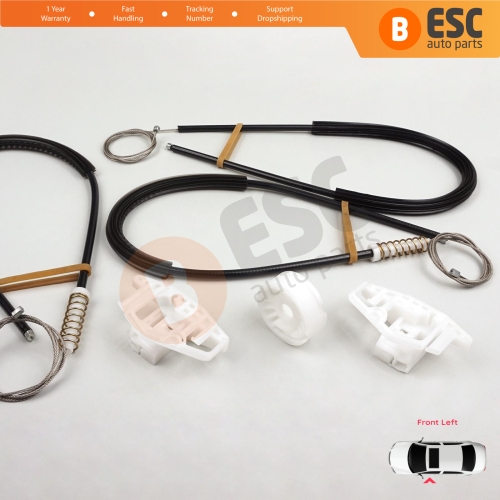 Window Regulator Repair Kit Front Left for Citroen XSara Picasso N68 1999-2010 MPV 9221ET