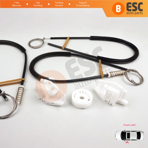 Window Regulator Repair Kit Front Left for Citroen XSara Picasso N68 1999-2010 MPV 9221ET