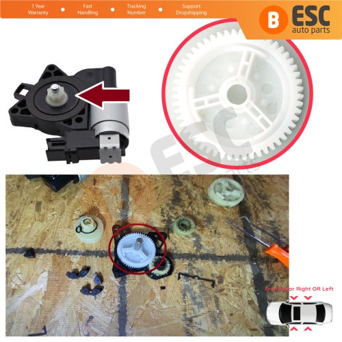 Window Regulator Motor Cog Roller Gear for Mazda 3 5 6 CX-7 CX-9 RX-8 G22C5858