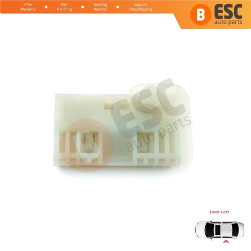 Window Regulator Repair Clips Rear Left for Renault Clio MK3 BR CR KR SR 2005-2014 5-Door 8200291151