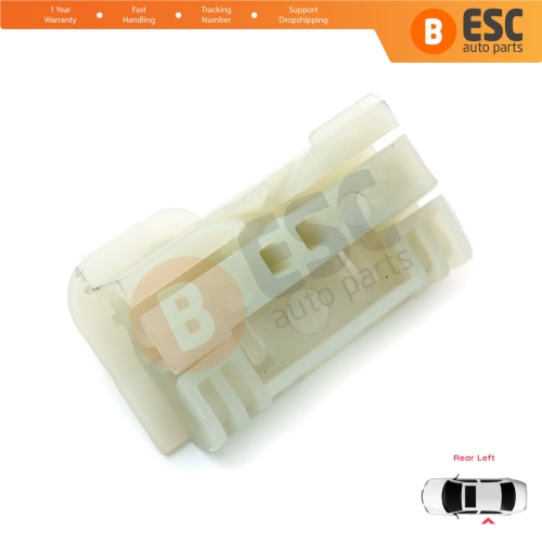 Window Regulator Repair Clips Rear Left for Renault Clio MK3 BR CR KR SR 2005-2014 5-Door 8200291151