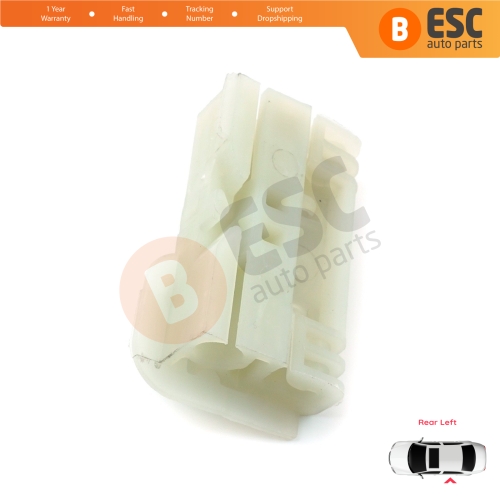 Window Regulator Repair Clips Rear Left for Renault Clio MK3 BR CR KR SR 2005-2014 5-Door 8200291151