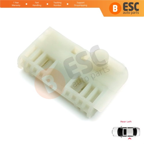 Window Regulator Repair Clips Rear Left for Renault Clio MK3 BR CR KR SR 2005-2014 5-Door 8200291151