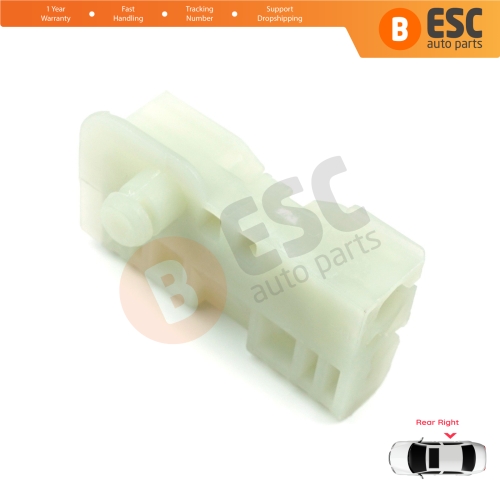 Window Regulator Repair Clips Rear Right for Renault Clio MK3 BR CR KR SR 2005-2014 5-Door 8200291153