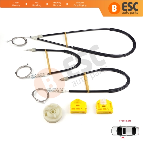 Window Regulator Repair Kit Front Left for Renault Kangoo MK2 FW KW 2007-2021 Citan W415 807212230R