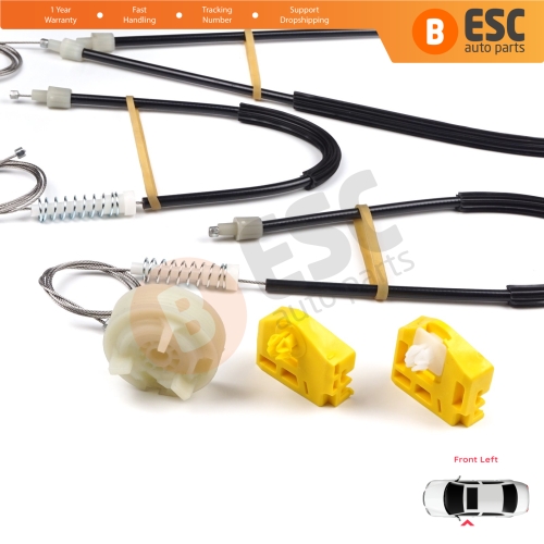 Window Regulator Repair Kit Front Left for Renault Kangoo MK2 FW KW 2007-2021 Citan W415 807212230R