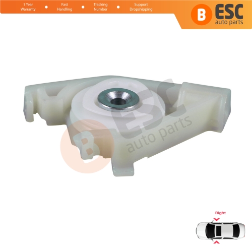 Front Window Regulator Repair Corner Pulley Wheel Clips Pin Set Right for Audi A4 S4 B6 B7 8E B8 8K Seat Exeo 3R 4/5 Door