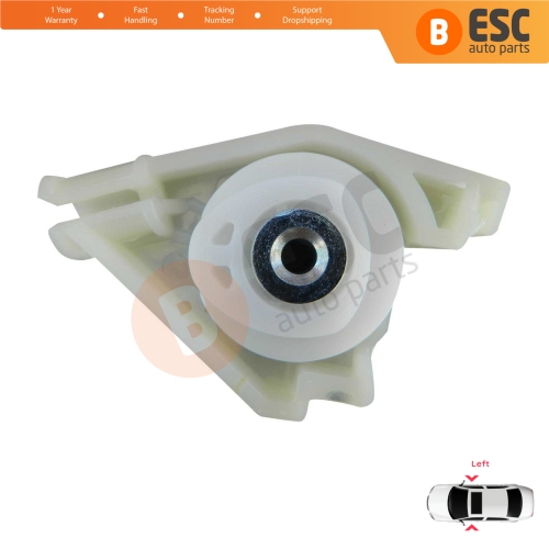 Front Window Regulator Repair Corner Pulley Wheel Clips Pin Set Left for Audi A4 S4 B6 B7 8E B8 8K Seat Exeo 3R 4/5 Door