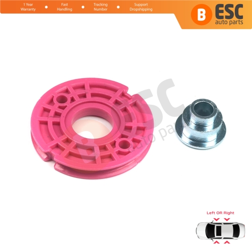 Window Regulator Repair Corner Cable Roller Pulley Wheel Clips Pin for BMW 5 Series E39 1996-2004 4/5 Door