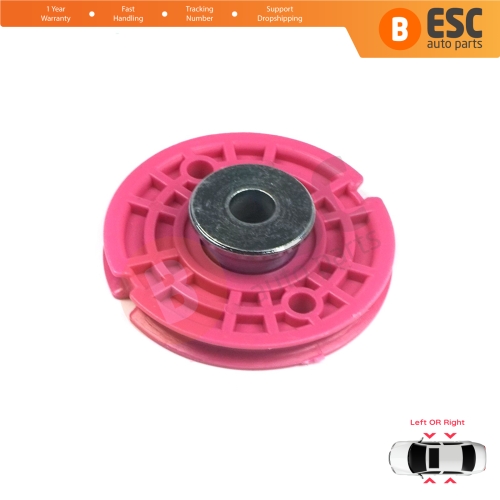 Window Regulator Repair Corner Cable Roller Pulley Wheel Clips Pin for BMW 5 Series E39 1996-2004 4/5 Door