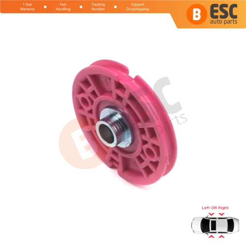 Window Regulator Repair Corner Cable Roller Pulley Wheel Clips Pin for BMW 5 Series E39 1996-2004 4/5 Door