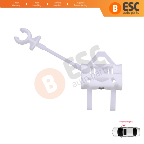 Window Regulator Repair Clips Front Right Door for Fiat Doblo MK1 MPV Van 119 223 2001-2010 51718403