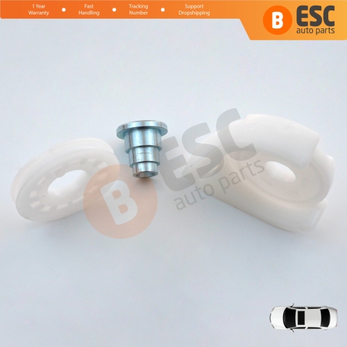 Window Regulator Repair Corner Wheel Kit Front or Rear Left Door For Hyundai Accent 1994-On 82403-0U010 