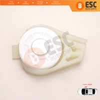 Front Right Window Regulator Repair Corner Cable Roller Pulley Clips Pin Set 1 for Fiat Doblo MK1 MPV Van 119 223 2001-2010 51718403