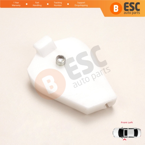 Front Left Window Regulator Repair Corner Cable Roller Pulley Clips Pin Set 1 for Fiat Doblo MK1 MPV Van 119 223 2001-2010 51718404