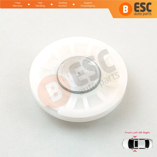 Front Window Regulator Repair Corner Cable Roller Pulley for VW Transporter T5 Caddy 2 3 Touran 1 Seat Cordoba 1 Ibiza 2 Inca