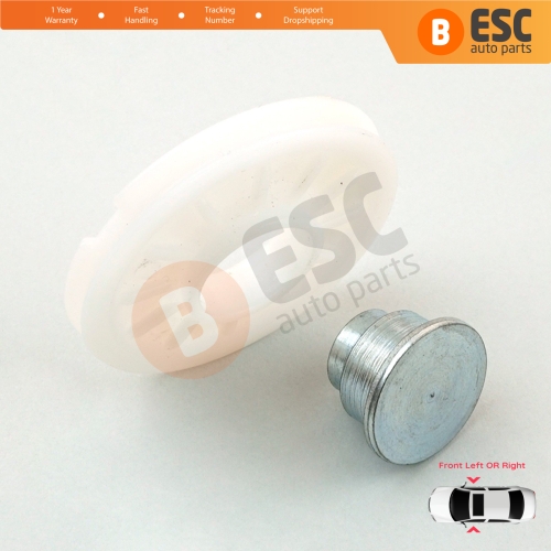 Front Window Regulator Repair Corner Cable Roller Pulley for VW Transporter T5 Caddy 2 3 Touran 1 Seat Cordoba 1 Ibiza 2 Inca