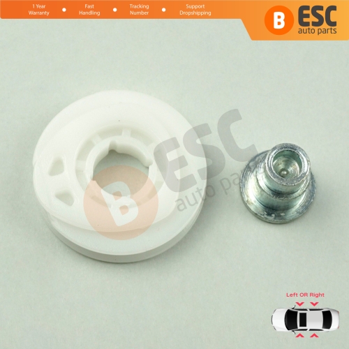 Window Regulator Repair Corner Cable Roller Pulley for VW Golf MK4 5 6 1997-2014 Bora Jetta A4 A5 Vento R32 GTI Rabbit