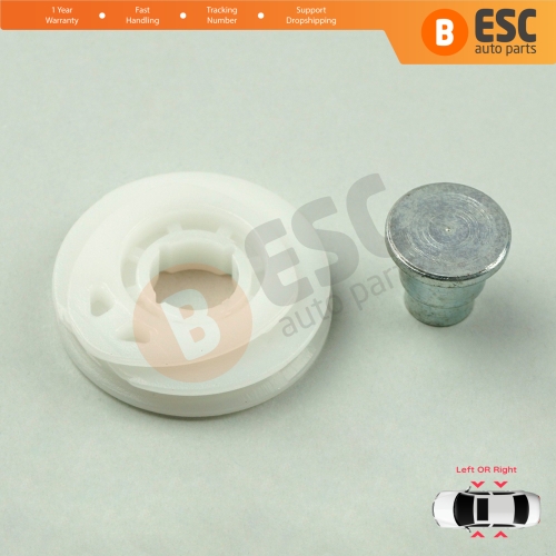 Window Regulator Repair Corner Cable Roller Pulley for VW Golf MK4 5 6 1997-2014 Bora Jetta A4 A5 Vento R32 GTI Rabbit