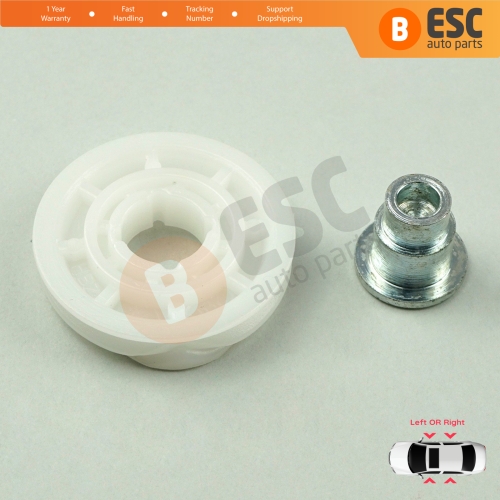 Window Regulator Repair Corner Cable Roller Pulley for VW Golf MK4 5 6 1997-2014 Bora Jetta A4 A5 Vento R32 GTI Rabbit