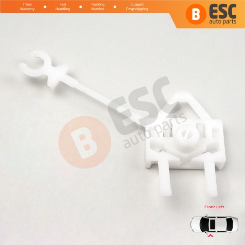 Window Regulator Repair Clips Front Left Door for Fiat Doblo MK1 MPV Van 119 223 2001-2010 51718404   