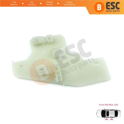 Power Window Regulator Repair Clips Left Door for Peugeot 407 6E 6D 2004-2011 4/5 Door 9644893580