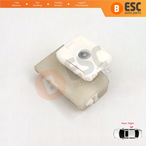 Window Regulator Repair Clips Rear Right for Mercedes S Class W140 1992-1999 4-Door 1407301246